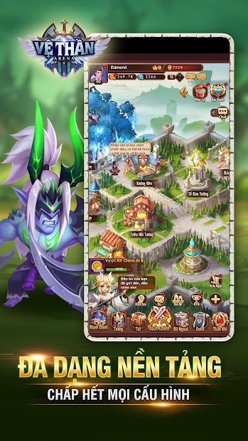 Screenshots Vệ Thần Arena - CMN: Game đấu tướng đỉnh cao, trận hình linh hoạt