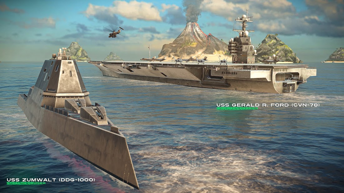 Screenshots Modern Warships: Trở thành chỉ huy của những tàu chiến hoành tráng trên biển