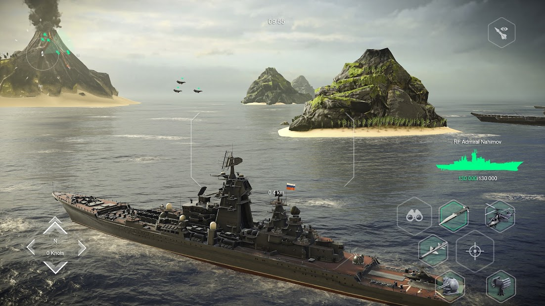 Screenshots Modern Warships: Trở thành chỉ huy của những tàu chiến hoành tráng trên biển