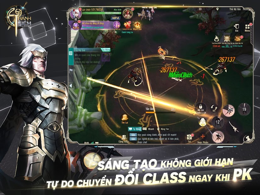 Screenshots Thánh Kiếm Luân Hồi - VTC Mobile: Hành trình vô hạn lưu - Giải cứu thế giới