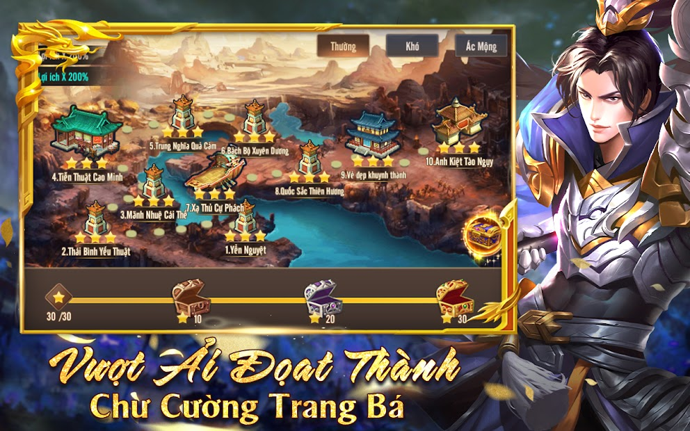 Screenshots Chân Mệnh Tam Quốc - Game chiến thuật Chuẩn Tam Quốc Hệ Thống