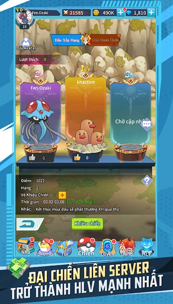 Screenshots Liên Minh Bảo Bối - Hành trình trở thành bậc thầy huấn luyện Pokemon