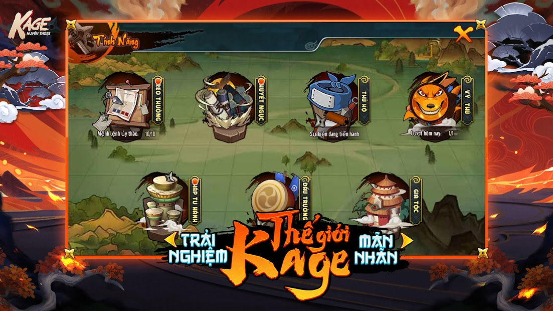 Screenshots KAGE Huyền Thoại - Game đấu tướng chuẩn NARUTO