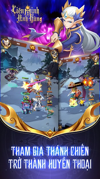 Screenshots Liên Minh Anh Hùng - AFK: nhập vai lấy bối cảnh thần thoại Châu Âu
