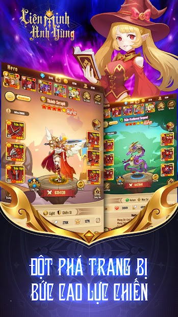 Screenshots Liên Minh Anh Hùng - AFK: nhập vai lấy bối cảnh thần thoại Châu Âu