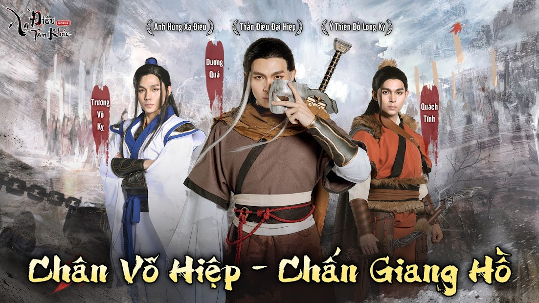 Screenshots Xạ Điêu Tam Khúc - Game mobile chiến thuật thẻ bài Card Battle (CBG)