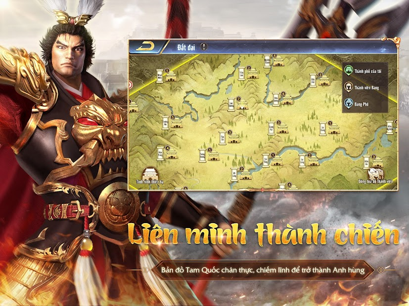 Screenshots Kiêu Hùng Tam Quốc - Gzone: Tranh bá Kiều Hùng, Chỉ Huy Vạn Quân