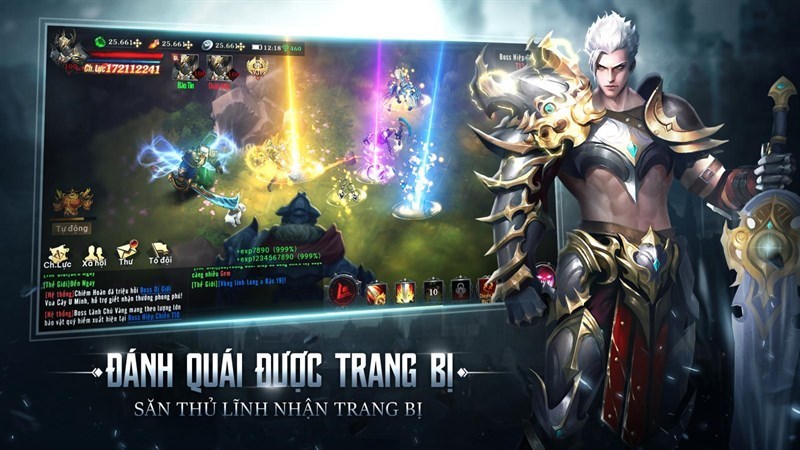 Screenshots Thợ Săn Quỷ - Game idle MMORPG phương tây đồ họa 3D đỉnh cao