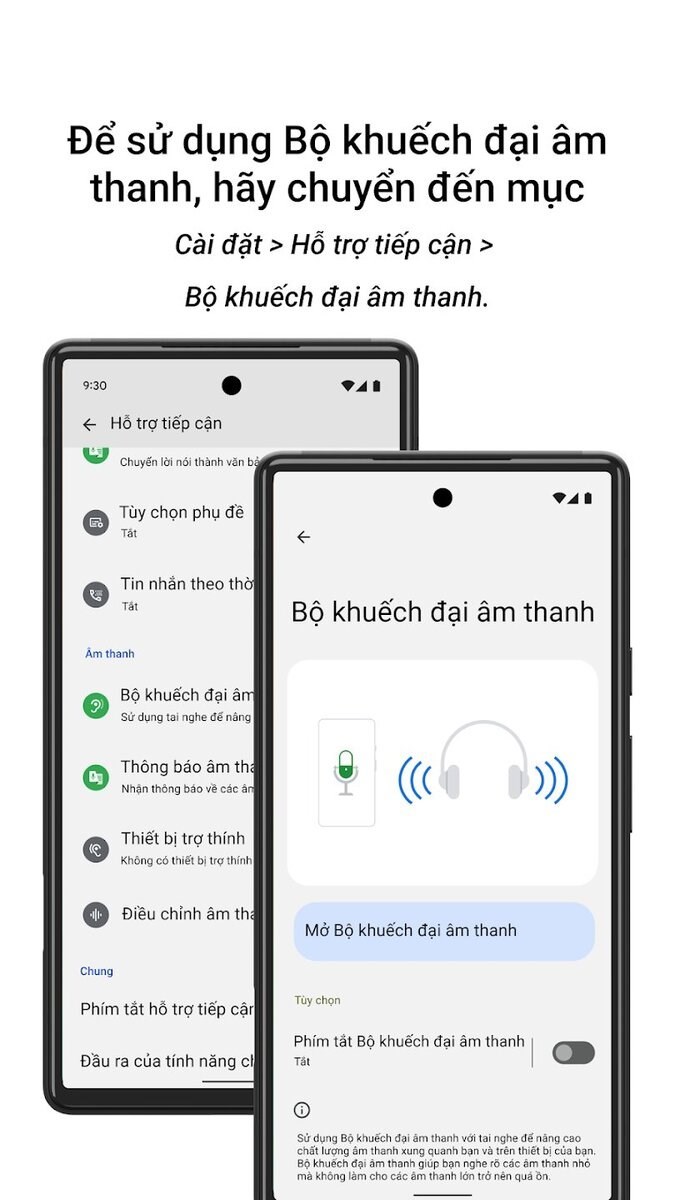 Screenshots Tải Sound Amplifier - Bộ khuếch đại âm thanh cho Android