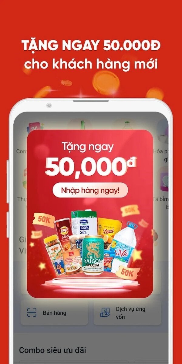 Screenshots VinShop - Tạp hóa thời công nghệ, nhập hàng giá tốt