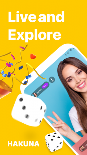 Screenshots Hakuna: Ứng dụng livestream, gặp gỡ, trò chuyện và kết bạn bốn phương