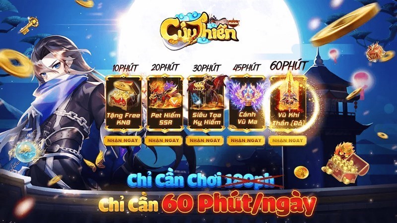 Screenshots Cửu Thiên Mobile - Hãy quên đi những tựa game build nhân vật theo lối mòn