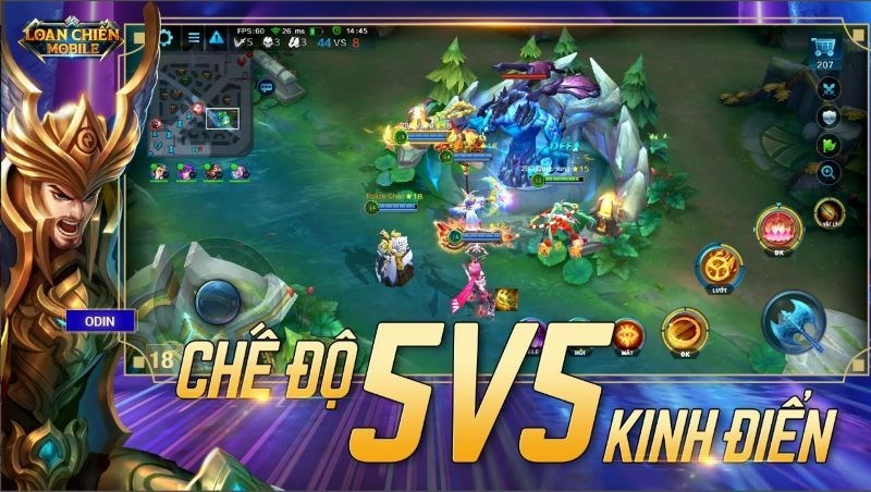 Screenshots Loạn Chiến Mobile - Funzy: Game eSports 5v5 đồ họa đẹp mắt, thao tác đơn giản