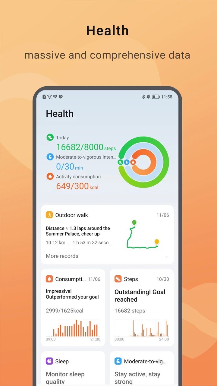 Screenshots HONOR Health - Ứng dụng theo dõi và phân tích dữ liệu thể thao