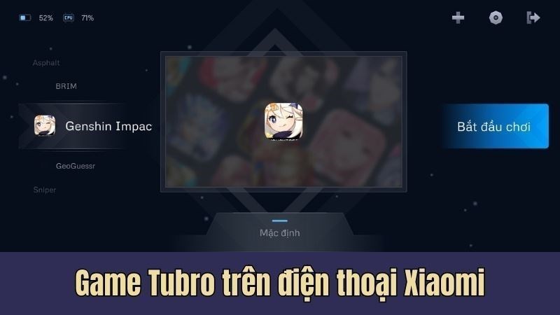 Screenshots Game Turbo: Ứng dụng tối ưu game nhà Xiaomi