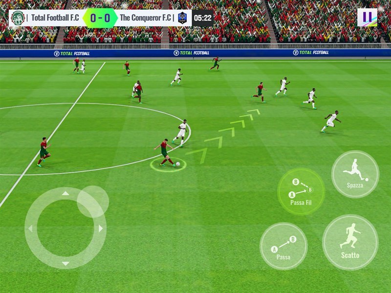 Screenshots Total Football - Game quản lý bóng đá siêu cấu hình nhẹ và đẹp