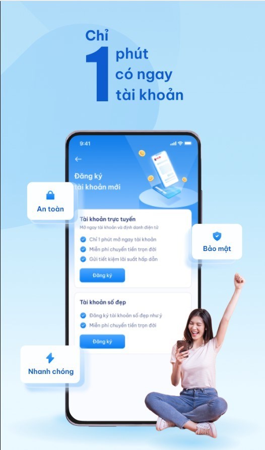 Screenshots NCB iziMobile - Ứng dụng chuyển tiền của ngân hàng NCB