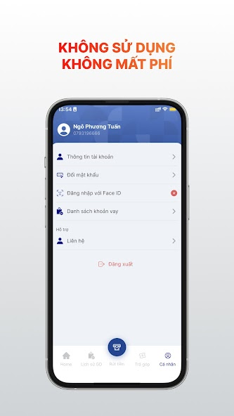 Screenshots Easy Credit - Ứng dụng hỗ trợ ứng tiền tức thì, thủ tục nhanh gọn