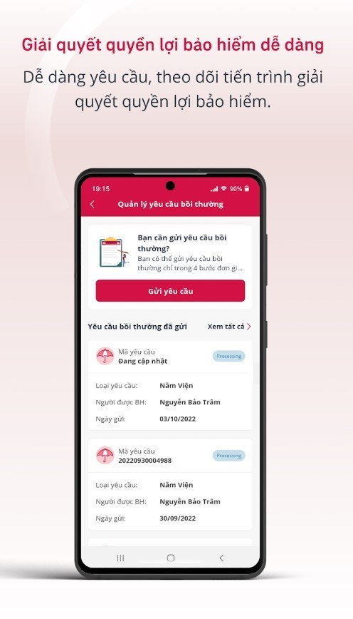 Screenshots AIA+ Vietnam - Ứng dụng thanh toán phí bảo hiểm AIA