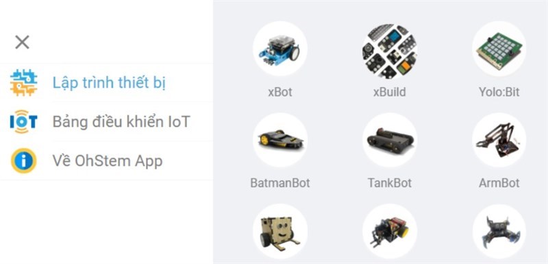 Screenshots OhStem App - Phần mềm lập trình robot và STEM cho trẻ em