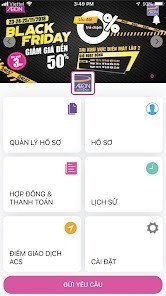 Screenshots ACS Mobile - Ứng dụng kiểm tra hợp đồng, thanh toán của tập đoàn AEON
