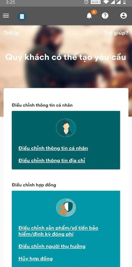 Screenshots FWD E-Services - Ứng dụng quản lý hợp đồng bảo hiểm của FWD
