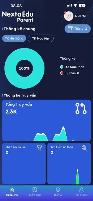 Screenshots NextaEdu Parent - Ứng dụng quản lý và học tập cùng con