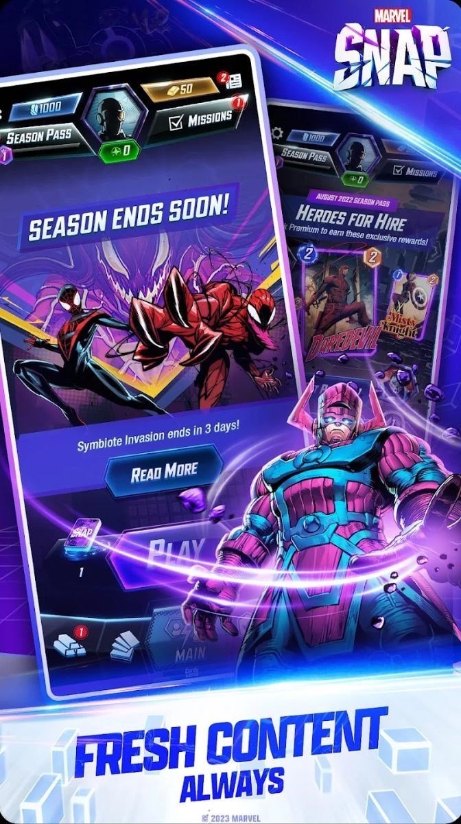 Screenshots Marvel Snap - Siêu phẩm game thẻ bài siêu anh hùng năm 2022