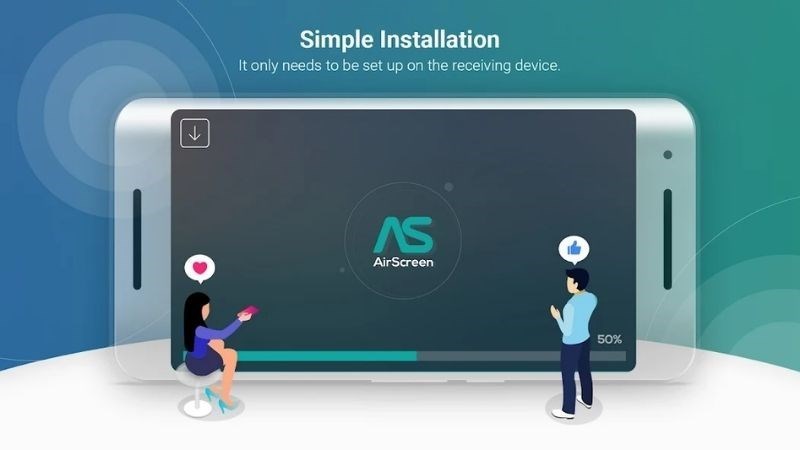 Screenshots Tải AirScreen - Trình chiếu màn hình không dây với các thiết bị