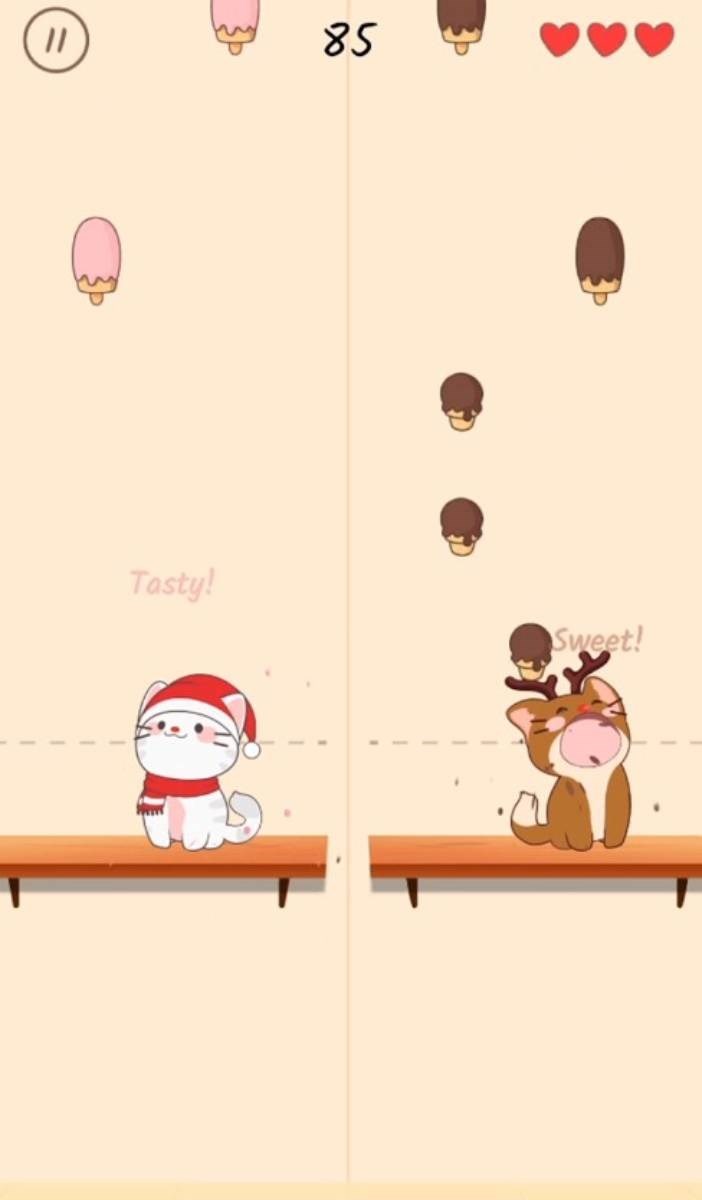 Screenshots Duet Cats: Cute Popcat Music - Game âm nhạc thú vị với 2 chú mèo cute