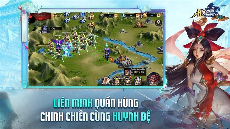 Screenshots Tải Alo Chủ Tướng - Game Tam Quốc ma thuật đầu tiên