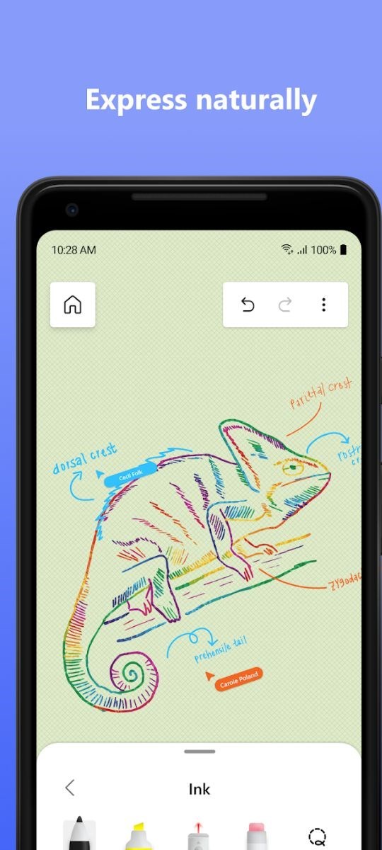 Screenshots Microsoft Whiteboard - Bảng vẽ kỹ thuật số cho cuộc họp, học tập hiệu quả