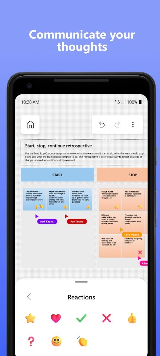 Screenshots Microsoft Whiteboard - Bảng vẽ kỹ thuật số cho cuộc họp, học tập hiệu quả