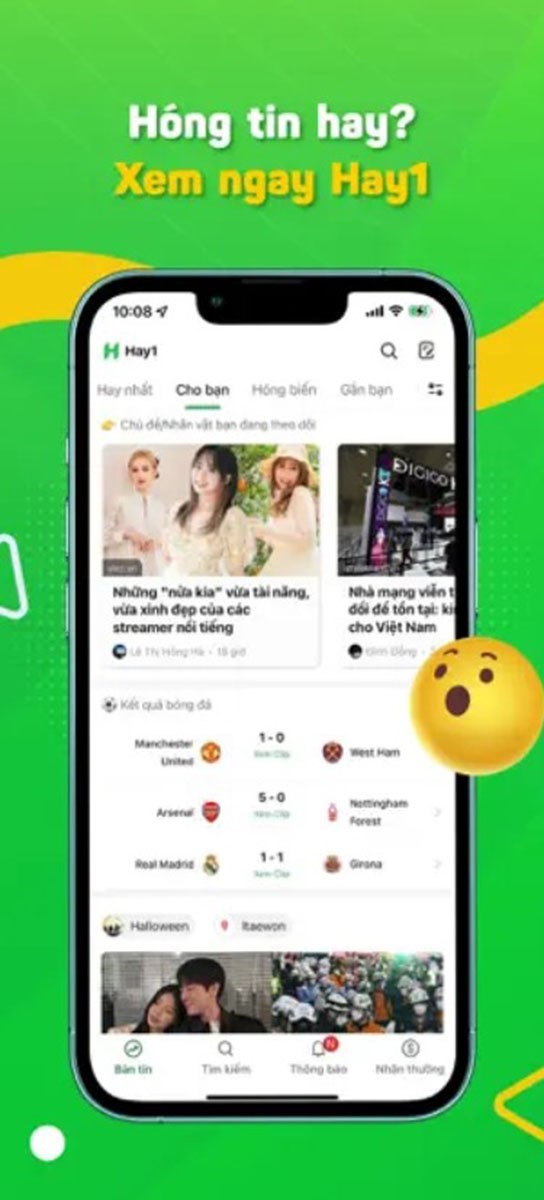 Screenshots Hay1 - Mạng xã hội hóng tin tức nổi bật hoàn toàn miễn phí