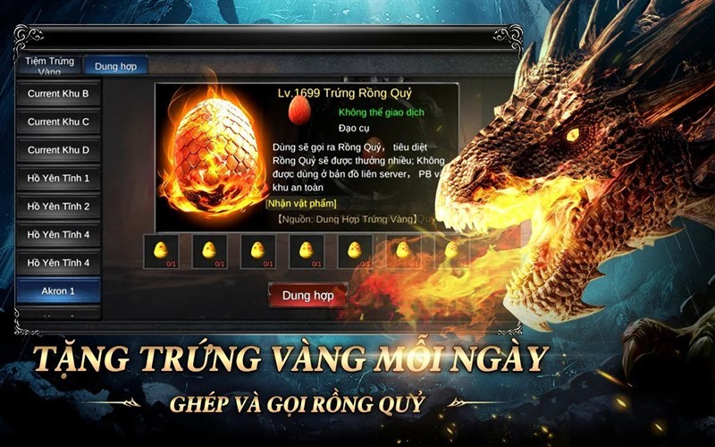 Screenshots MU Trứng Vàng Vô Hạn - Nhập vai vào thế giới kỳ bí