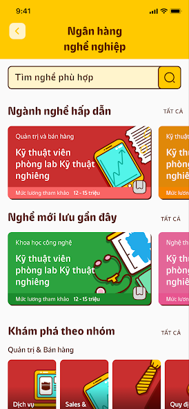 Screenshots Hướng Nghiệp LwL: Cẩm nang định hướng nghề nghiệp đúng đắn