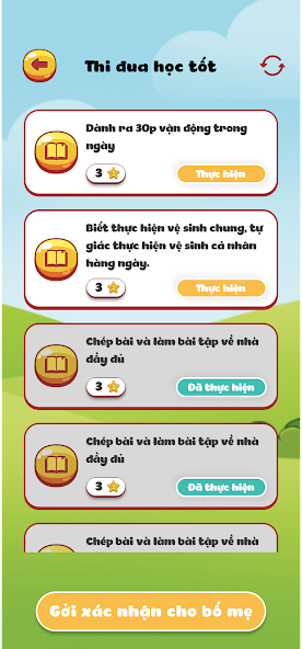 Screenshots Tải Làm Việc Tốt: Ứng dụng giáo dục trẻ bằng hành động