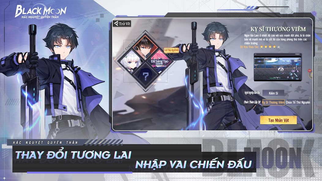 Screenshots Tải Hắc Nguyệt Quyền Thần - Tuyệt phẩm ARPG thế hệ mới