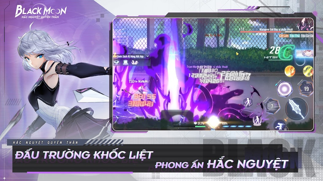 Screenshots Tải Hắc Nguyệt Quyền Thần - Tuyệt phẩm ARPG thế hệ mới