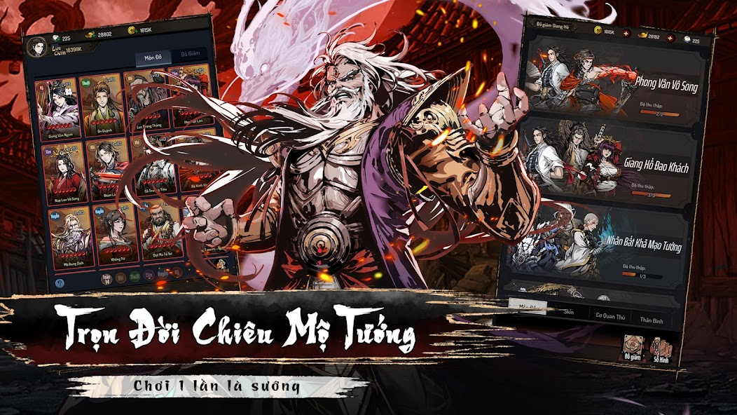 Screenshots Tải Võ Lâm Quần Hiệp Truyện - Game đấu tướng kiếm hiệp Trung Hoa