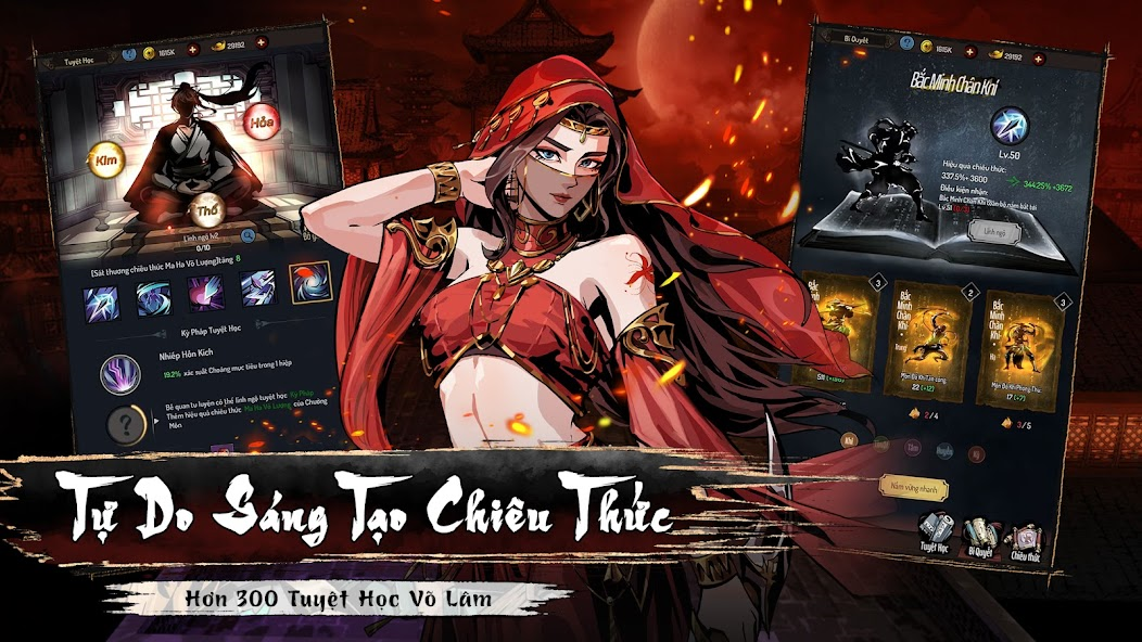 Screenshots Tải Võ Lâm Quần Hiệp Truyện - Game đấu tướng kiếm hiệp Trung Hoa