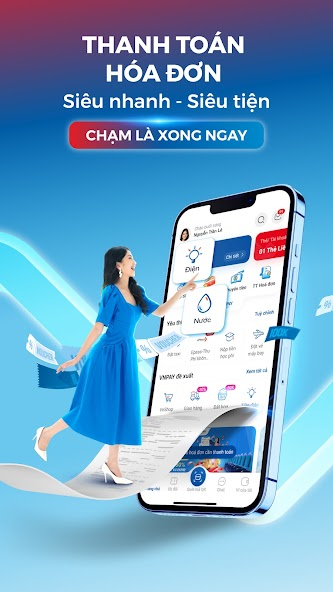 Screenshots Ví VNPay - Nâng cao trải nghiệm thanh toán với ví điện tử hiện đại