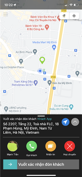 Screenshots Bike Driver Xanh SM: Ứng dụng dành riêng cho tài xế xe máy Xanh SM