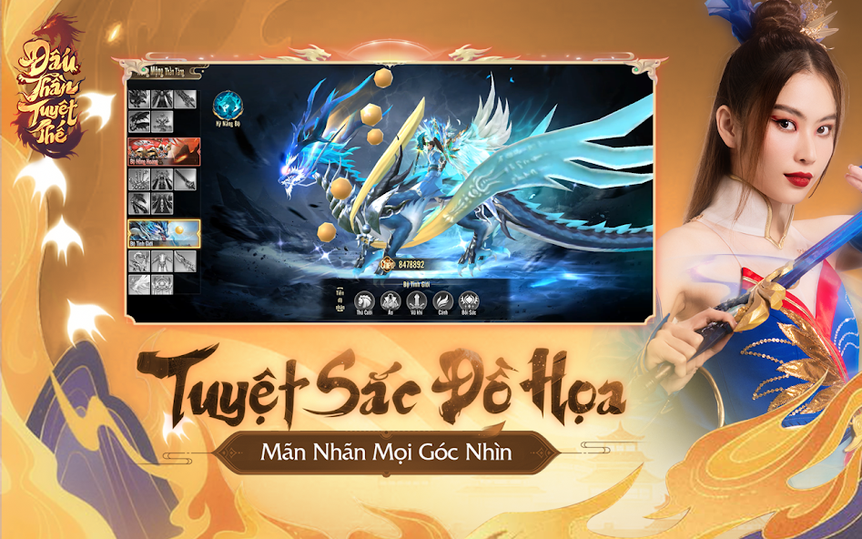 Screenshots Tải Đấu Thần Tuyệt Thế - tuyệt phẩm game MMORPG đồ hoạ 3D cực đỉnh