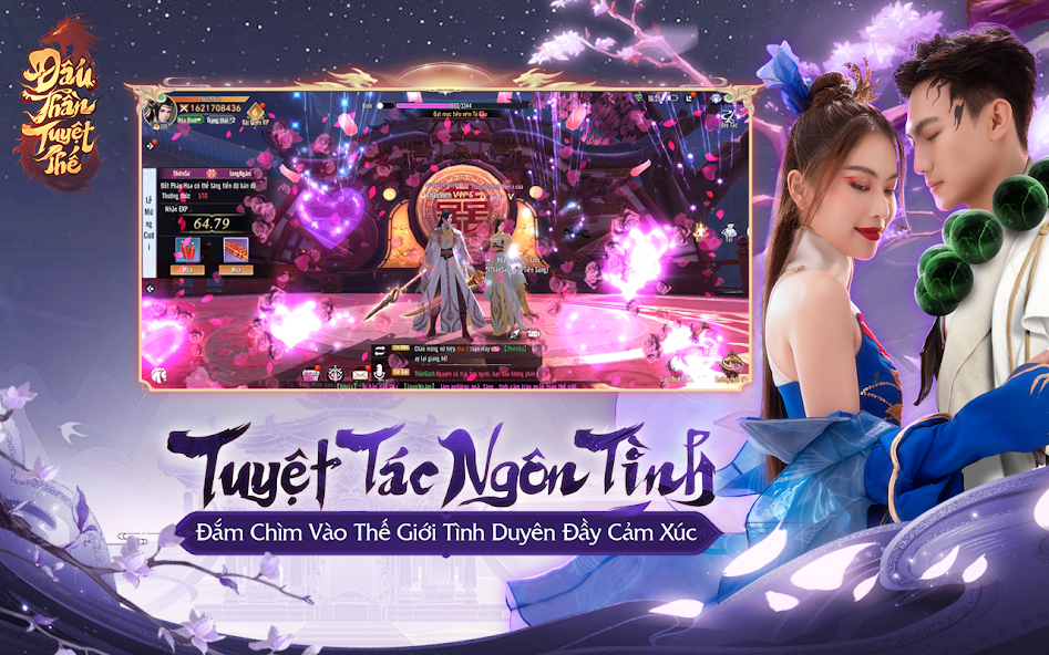 Screenshots Tải Đấu Thần Tuyệt Thế - tuyệt phẩm game MMORPG đồ hoạ 3D cực đỉnh