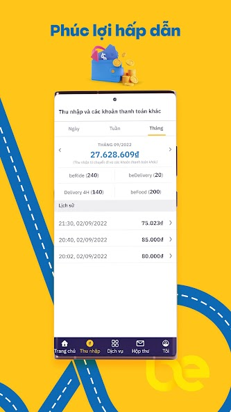 Screenshots beDriver- Sổ tay hỗ trợ dành cho tài xế, đối tác của Be