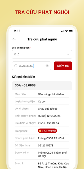 Screenshots VNeTraffic - Ứng dụng giao thông thông minh Việt Nam