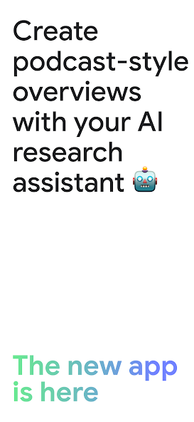 Screenshots Tải Google NotebookLM - Trợ lý nghiên cứu ảo trên điện thoại