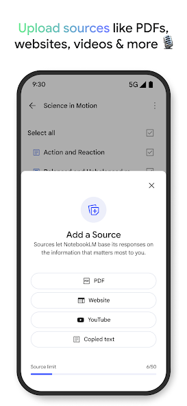 Screenshots Tải Google NotebookLM - Trợ lý nghiên cứu ảo trên điện thoại