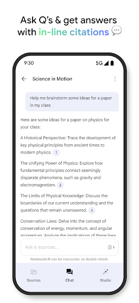 Screenshots Tải Google NotebookLM - Trợ lý nghiên cứu ảo trên điện thoại